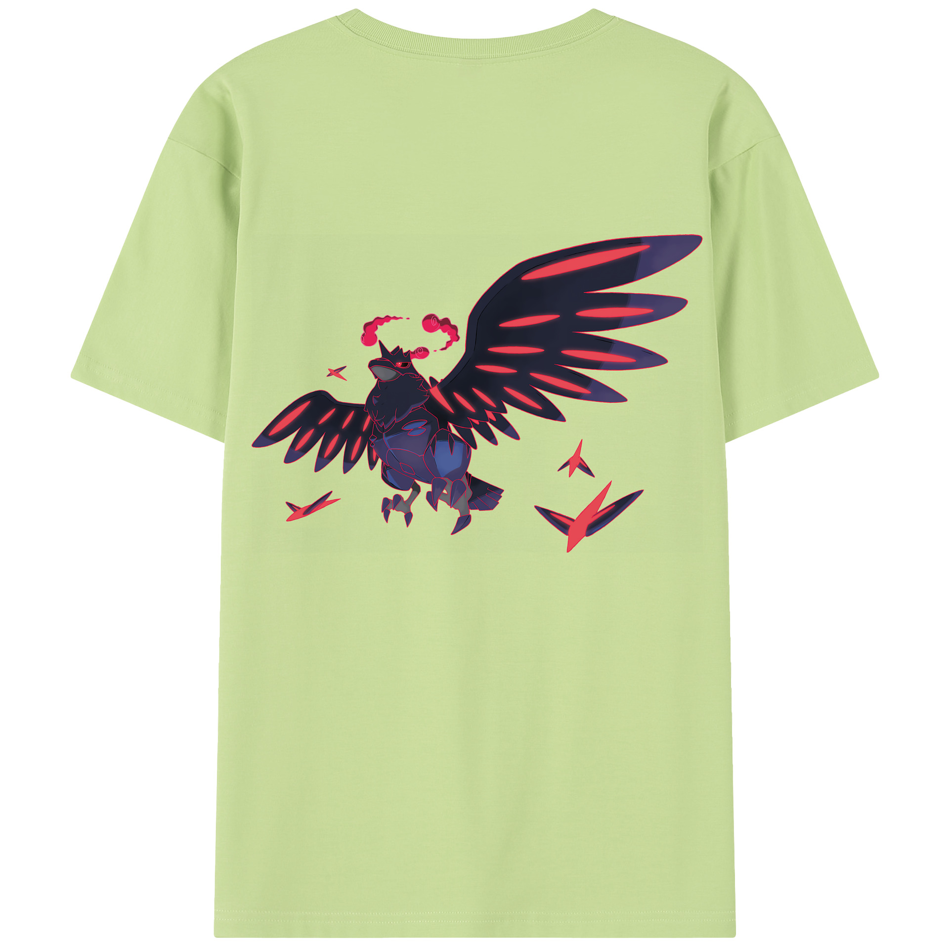 （画像用） ポケットモンスター Pokémon 綿100％半袖Tシャツ（背面プリント）
